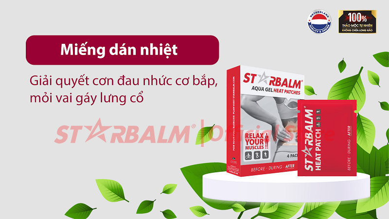 miếng dán nhiệt starbalm