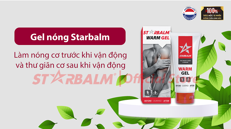 gel làm nóng starbalm