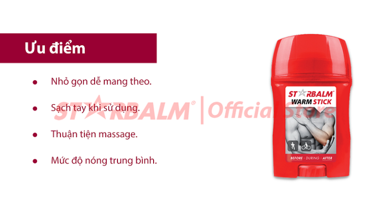 ống làm nóng starbalm