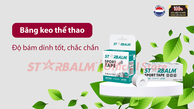 băng quấn thể thao starbalm